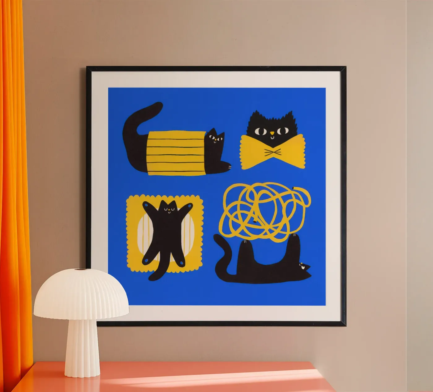 Cat-Paste Poster von children world