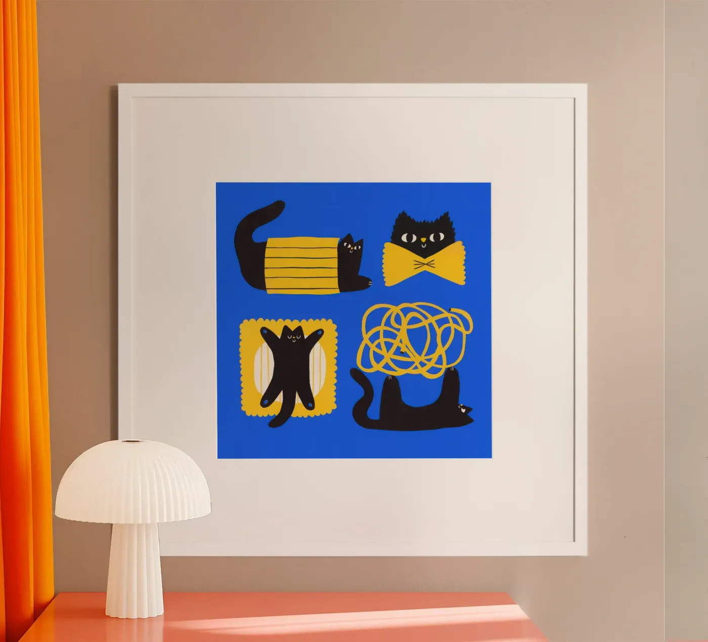 Cat-Paste Poster von children world