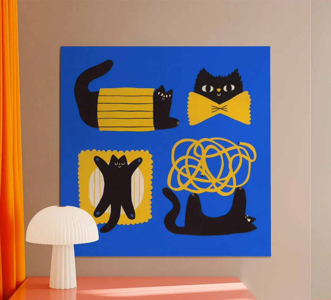 Cat-Paste Poster von children world