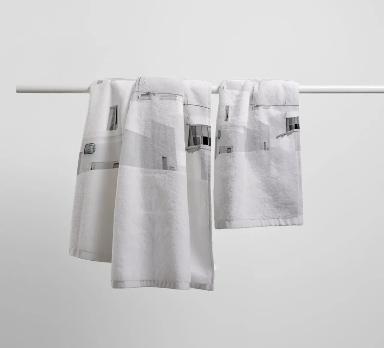 White Village towel by Amy & Kurt