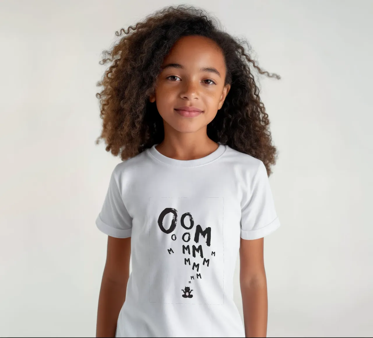 Om t-shirt bambini da Amy & Kurt