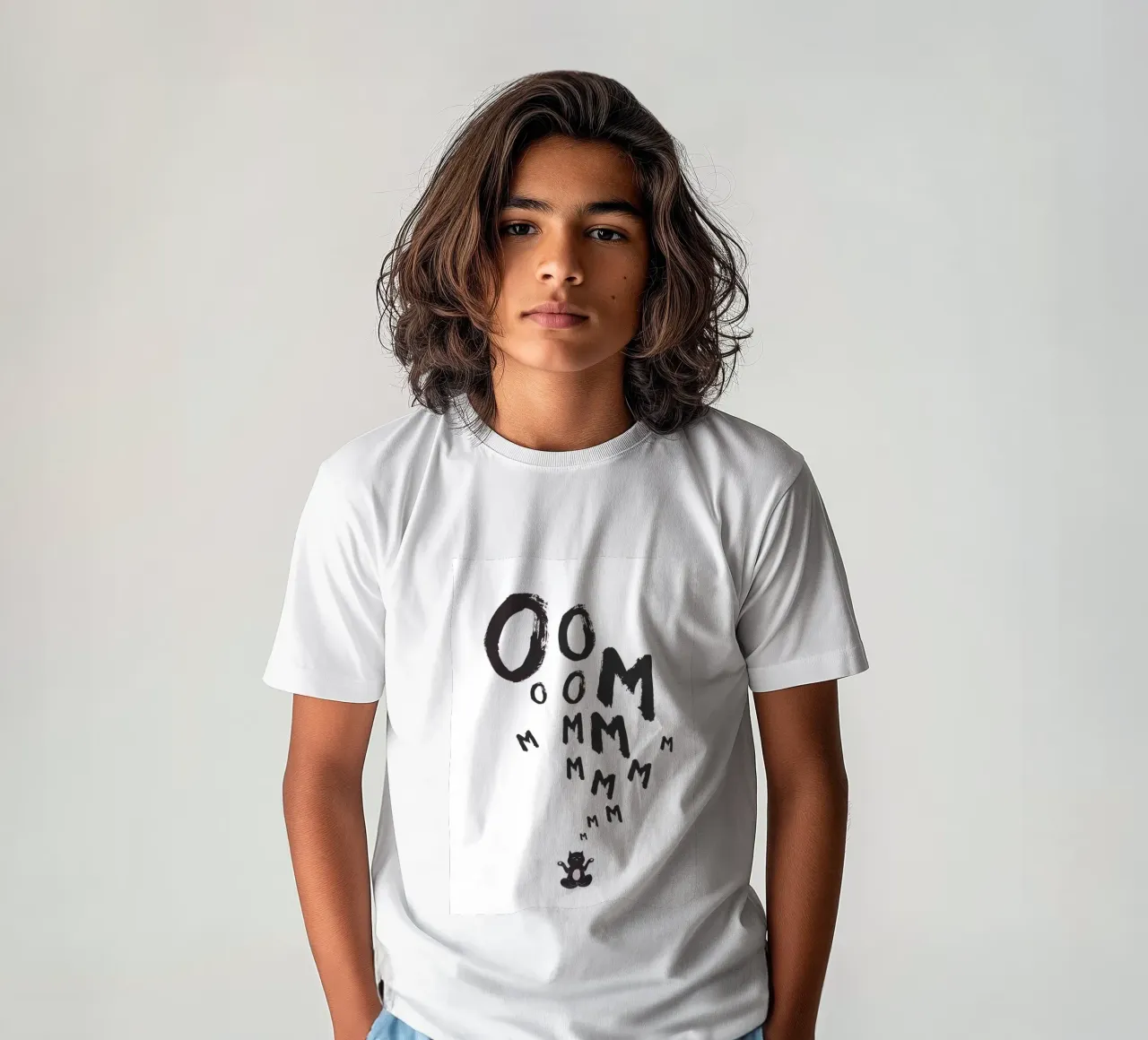 Om t-shirt bambini da Amy & Kurt