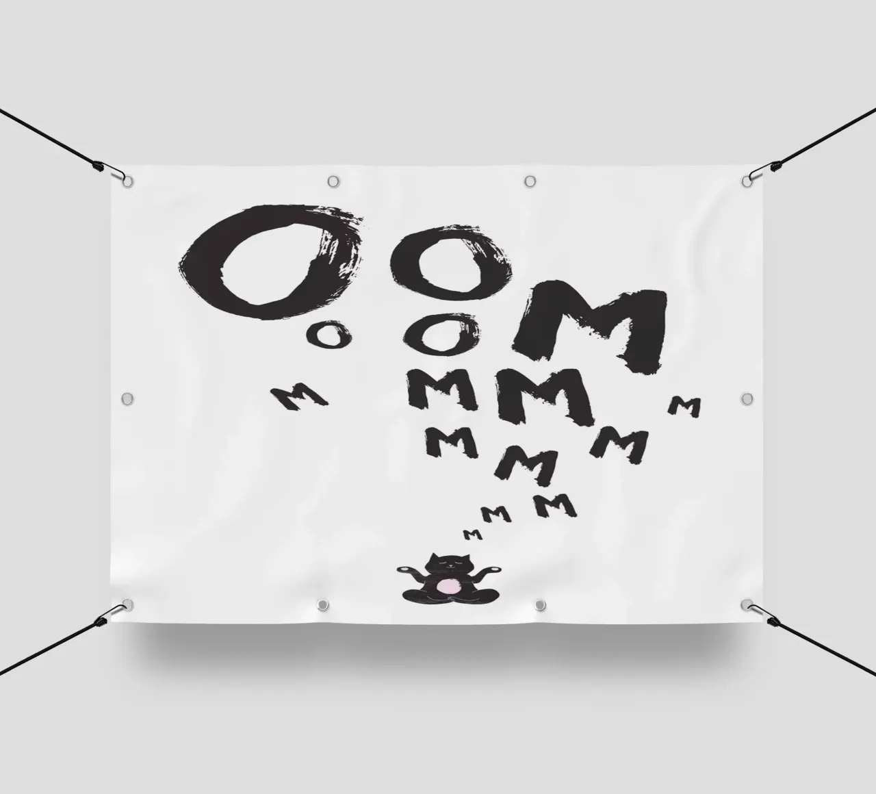 Om telo in pvc da Amy & Kurt