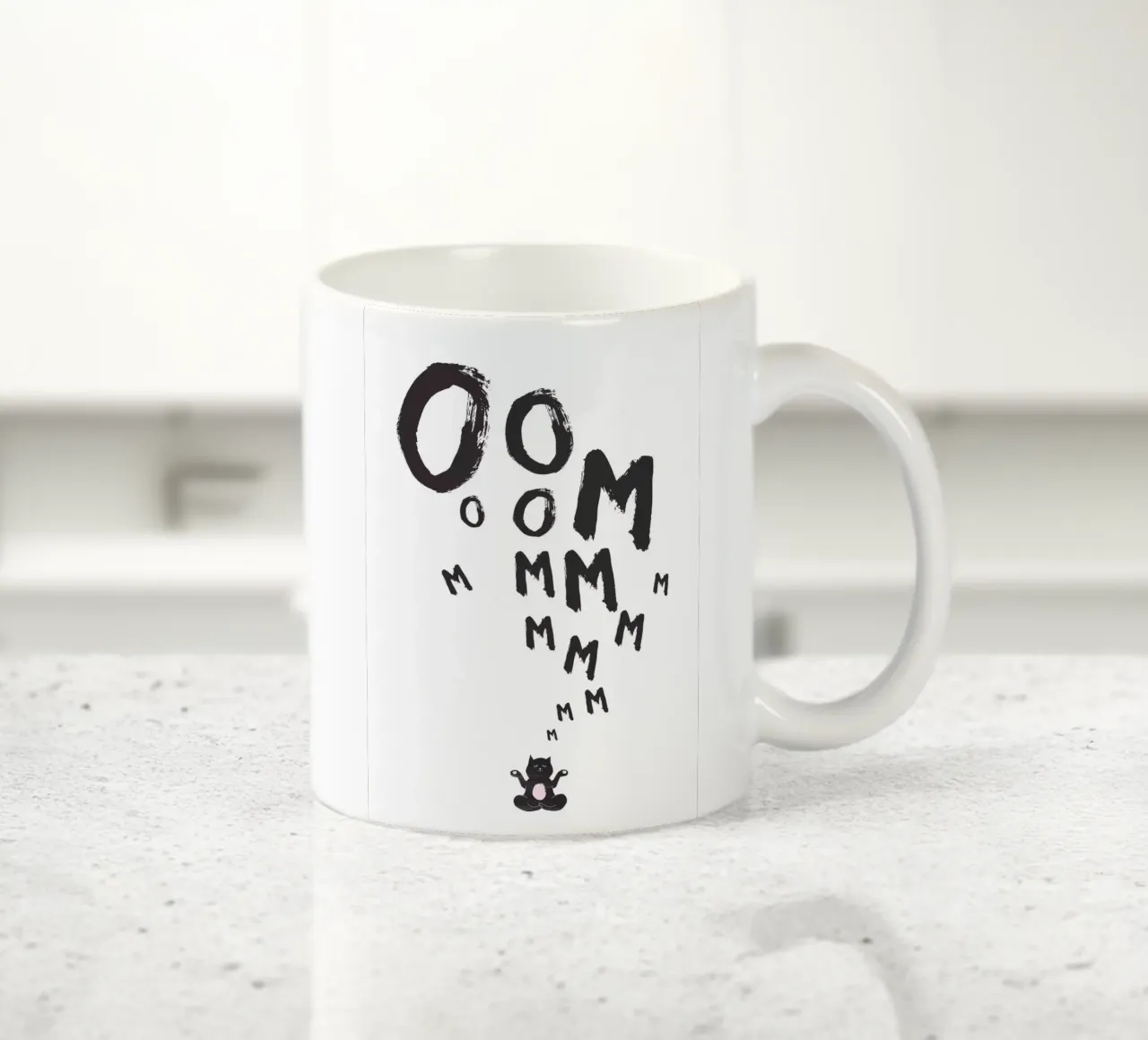Om tazza in ceramica da Amy & Kurt