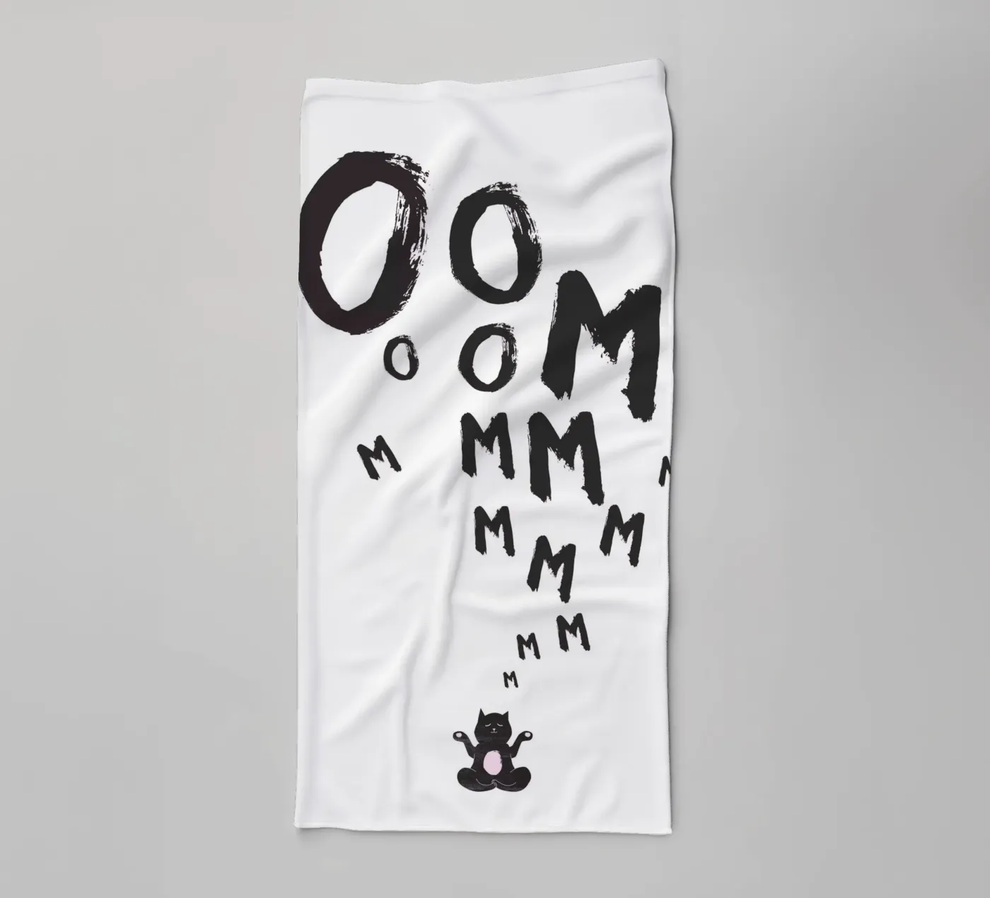 Om badhanddoek van Amy & Kurt