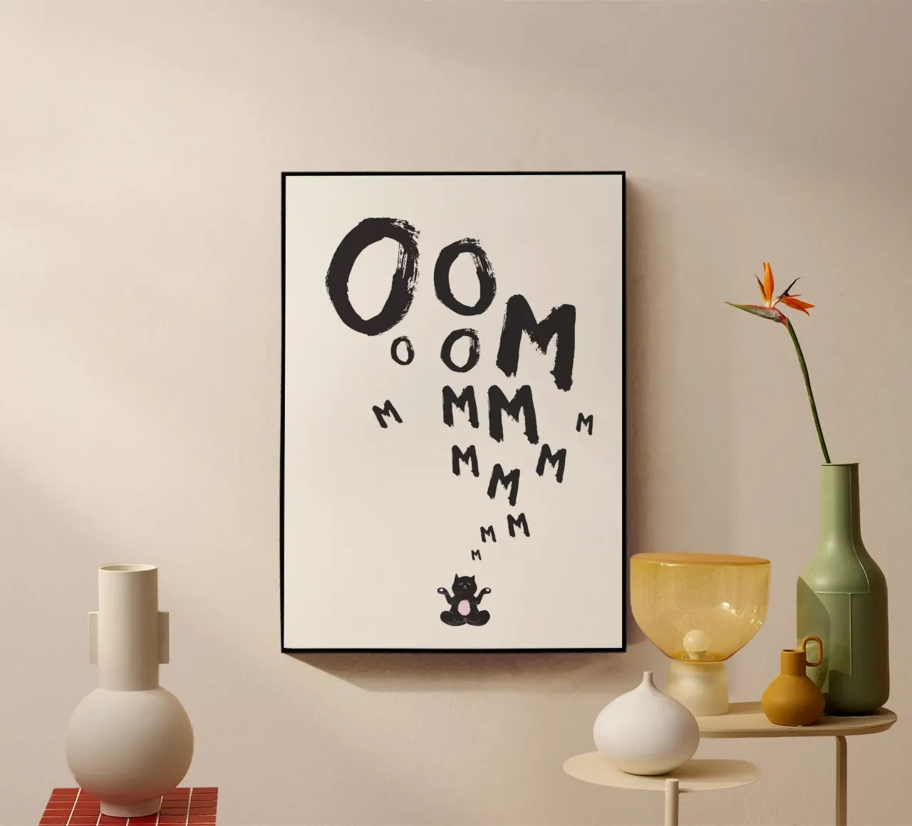 Om acryl van Amy & Kurt