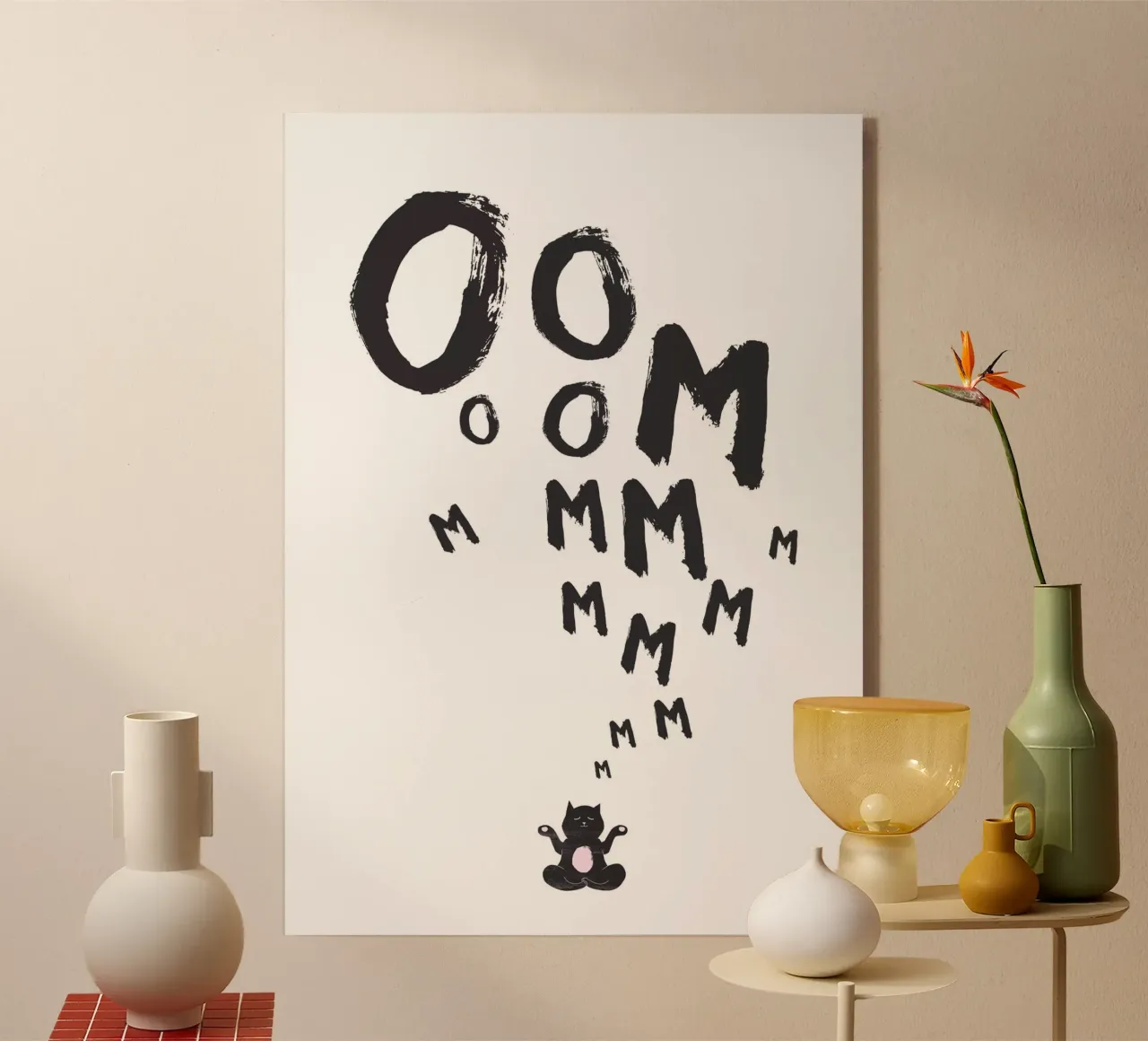 Om acryl van Amy & Kurt