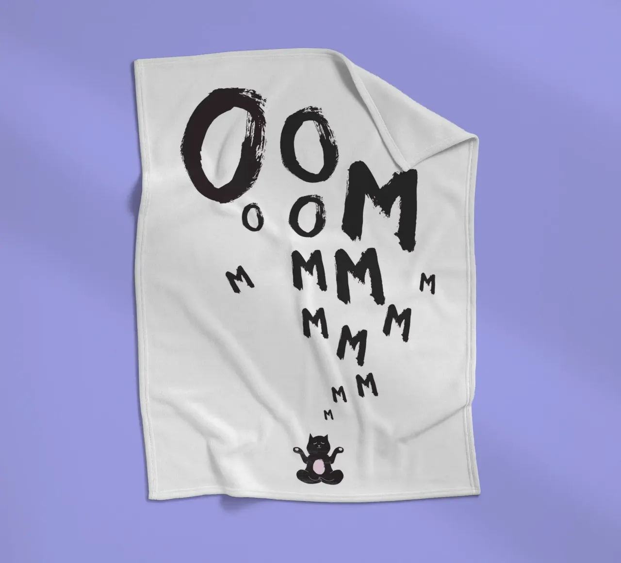 Om Fleecedecke von Amy & Kurt