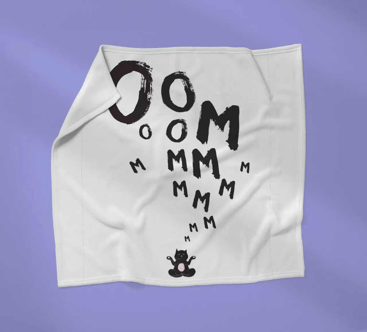 Om Fleecedecke von Amy & Kurt