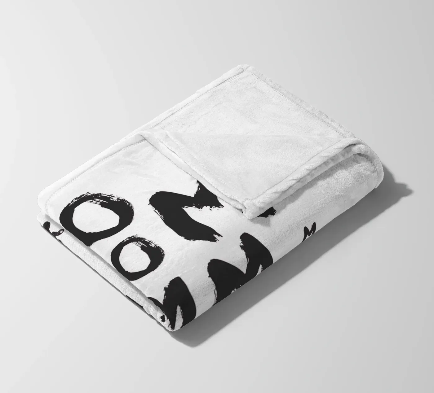 Om fleece blanket by Amy & Kurt