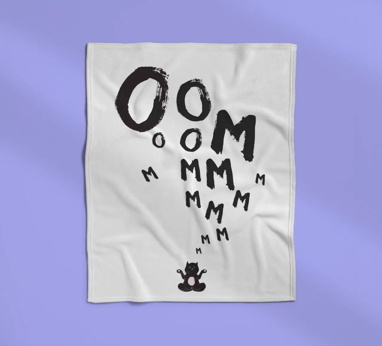 Om Fleecedecke von Amy & Kurt