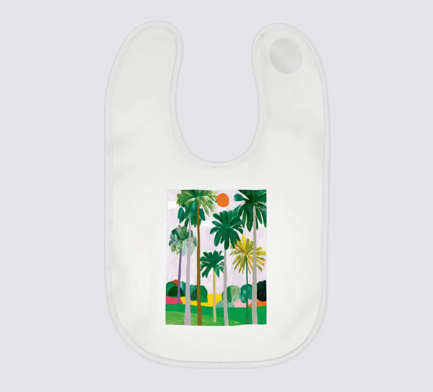 Palm-Querformat Babylätzchen von Aimee