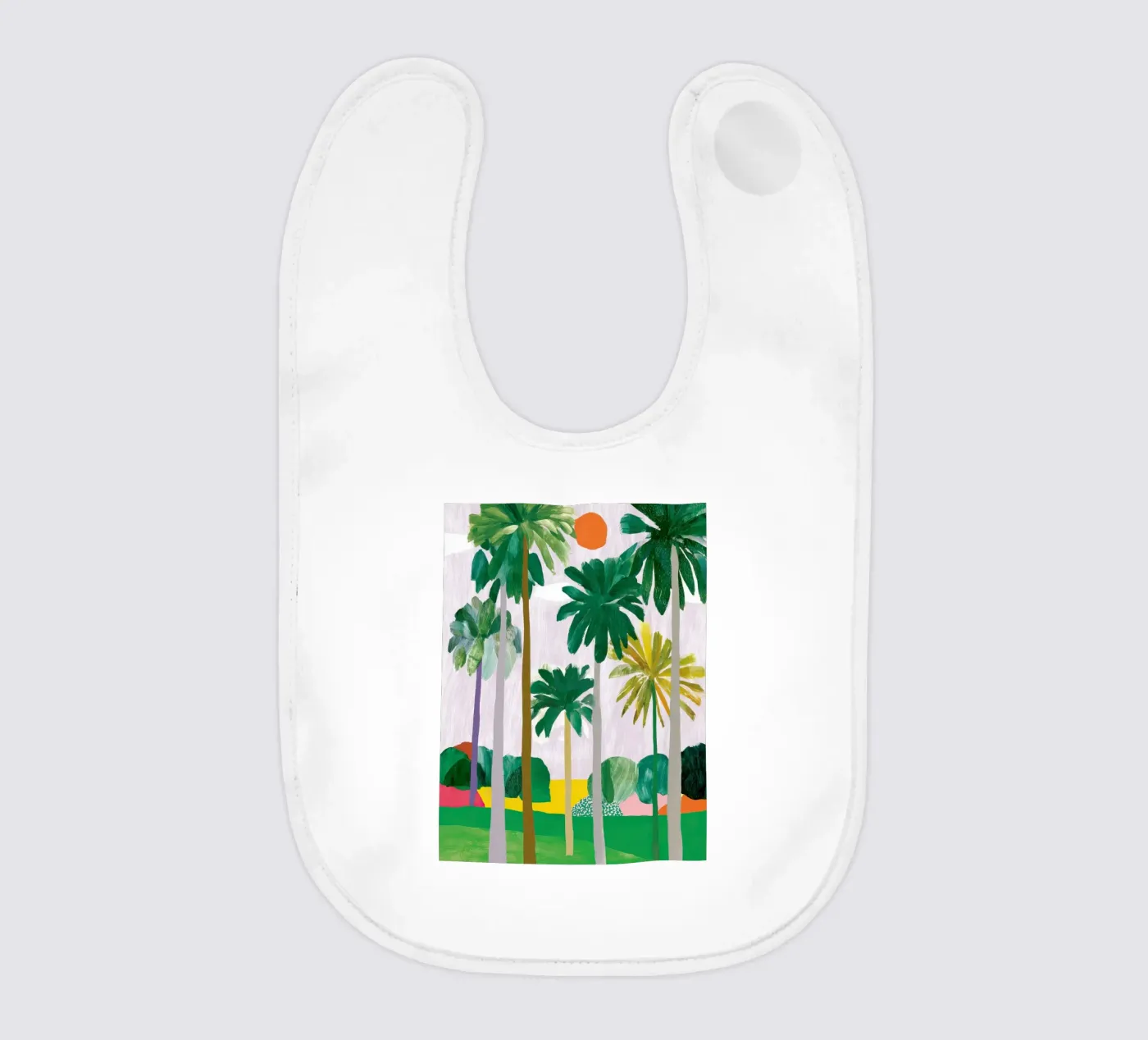 Palm-Querformat Babylätzchen von Aimee