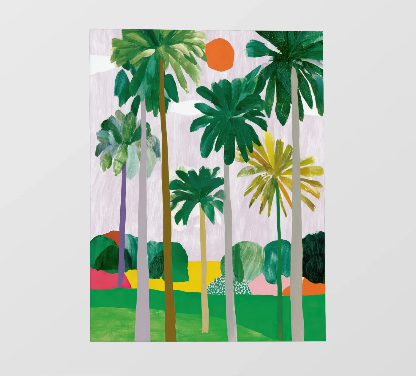 Palm-Querformat Backlit Folie von Aimee