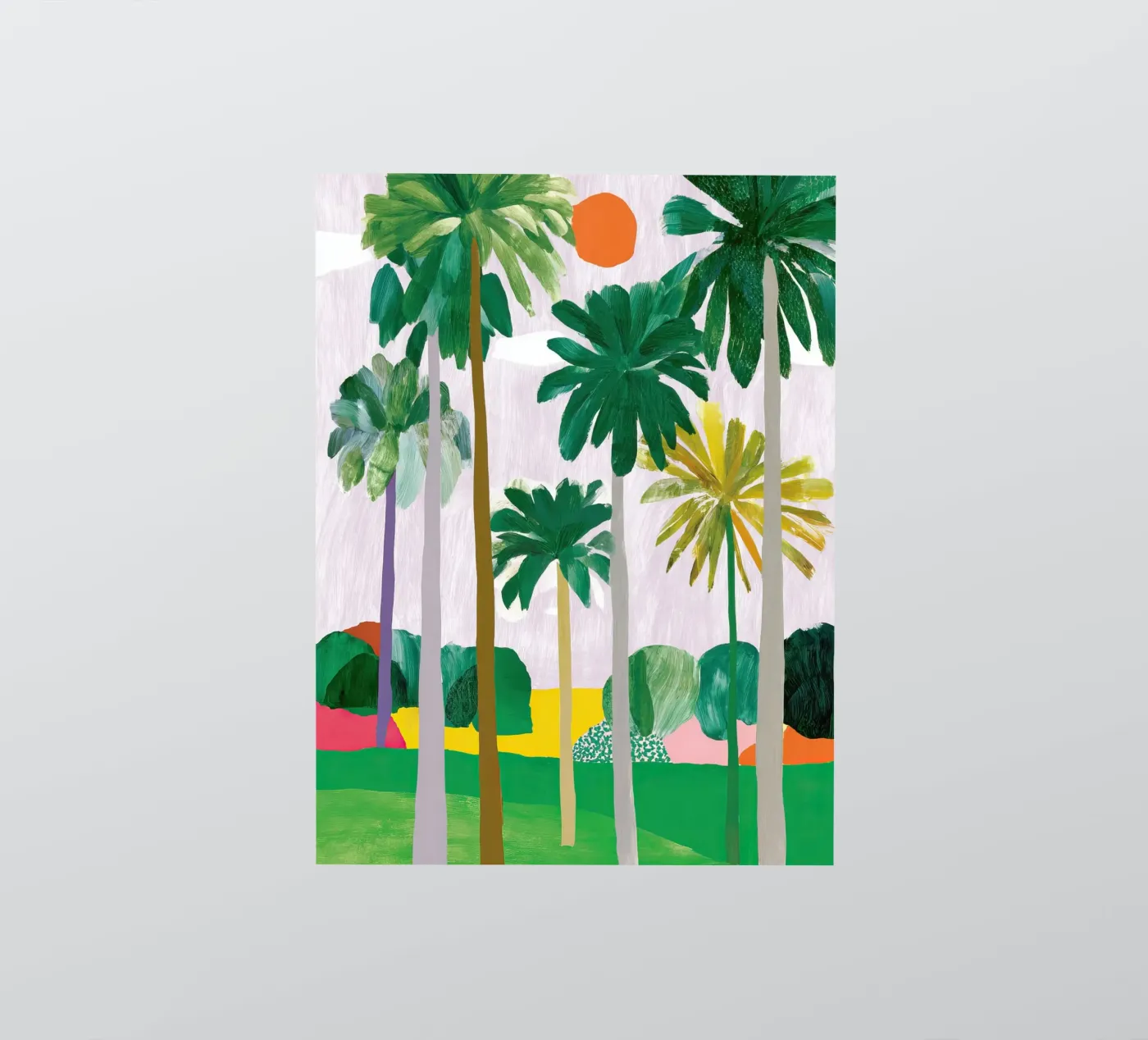 Palm-Querformat Sticker von Aimee