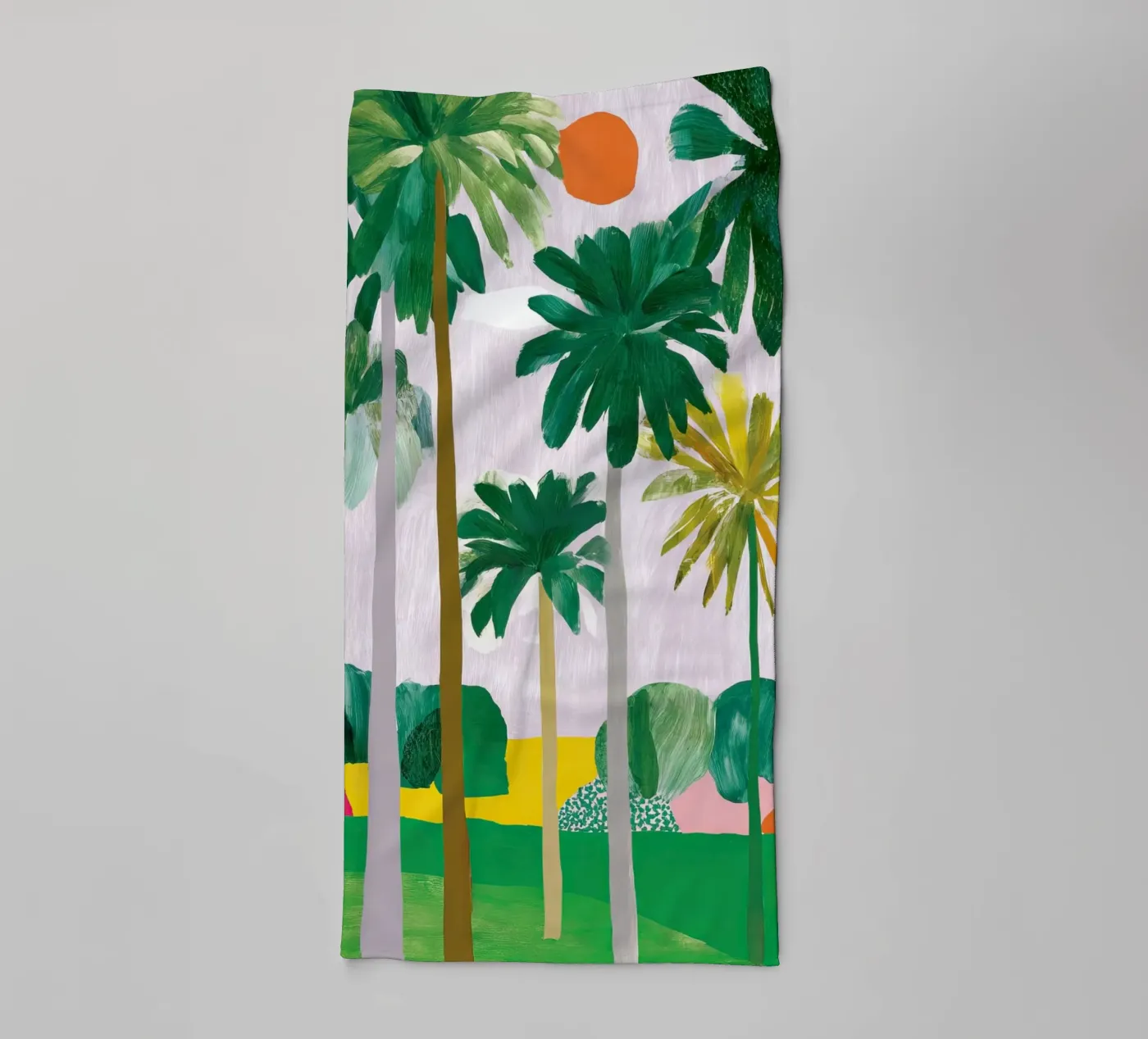 Palm-Querformat Handtuch von Aimee