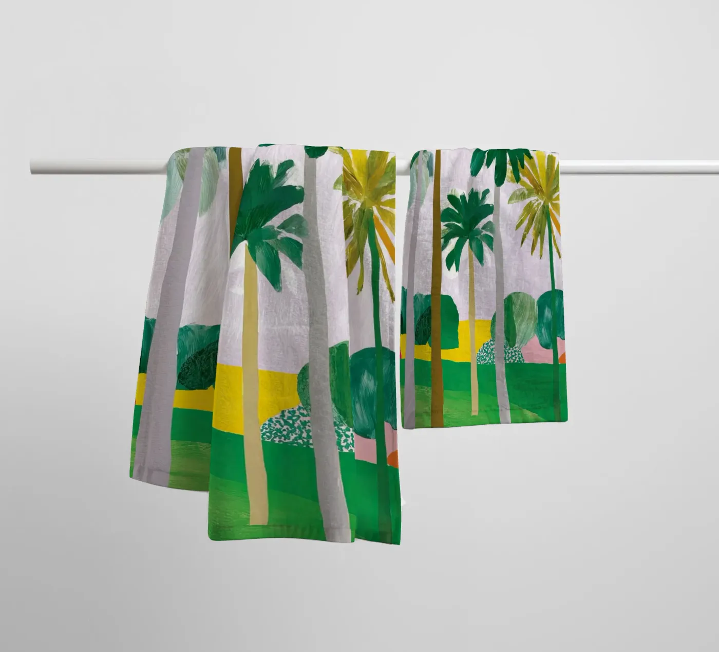 Palm-Querformat Handtuch von Aimee