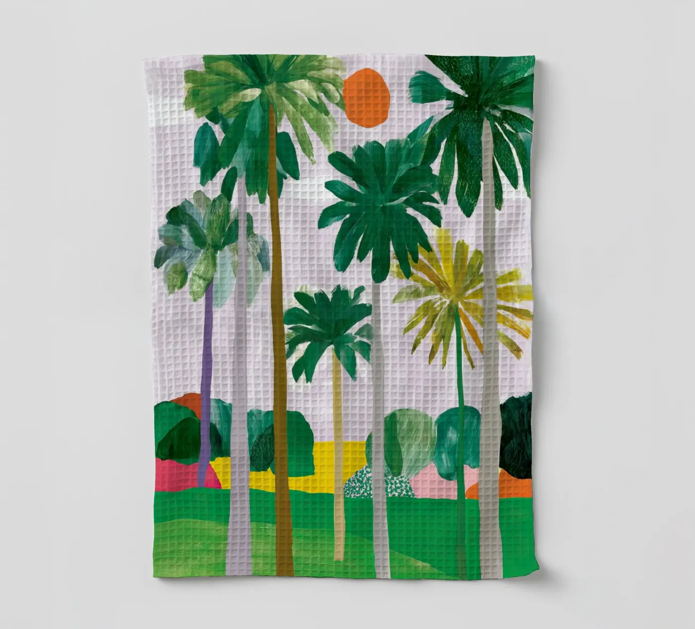 Palm-Querformat Geschirrtuch von Aimee