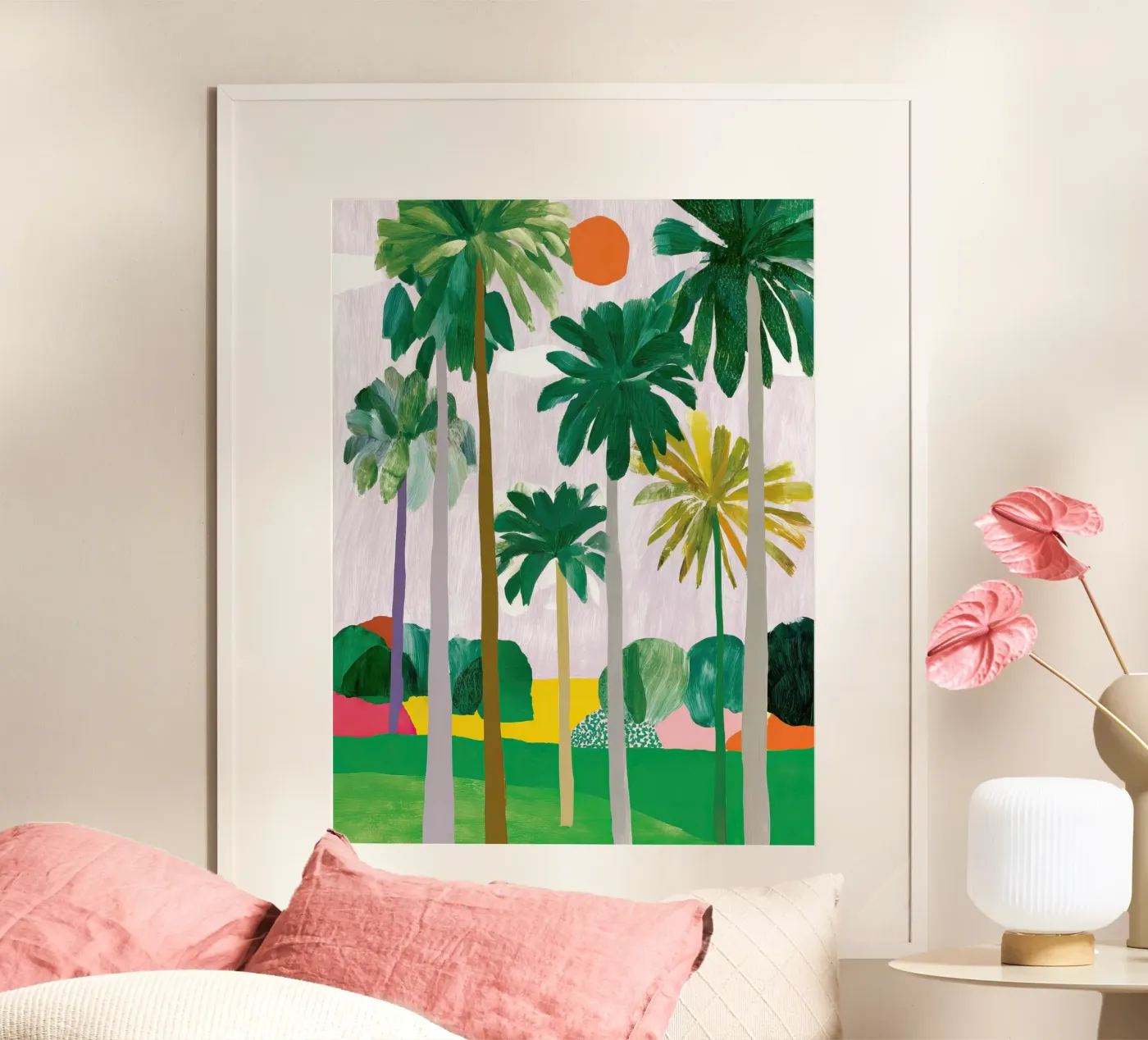 Palm-Querformat Poster von Aimee