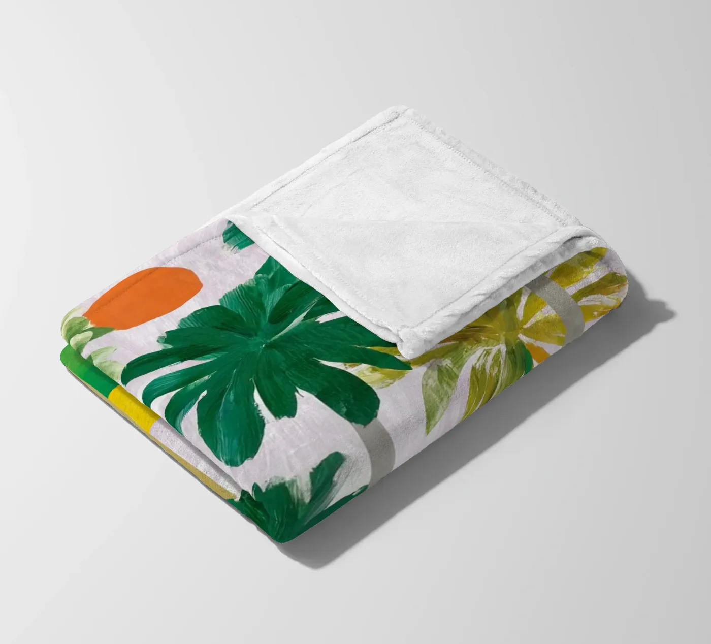 Palm-Querformat Fleecedecke von Aimee