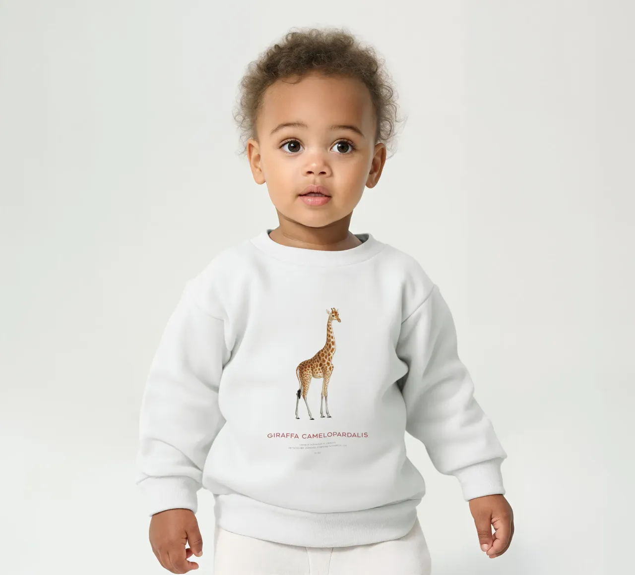 Giraffe or Giraffa Camelopardalis felpa neonato da Vintagrafica