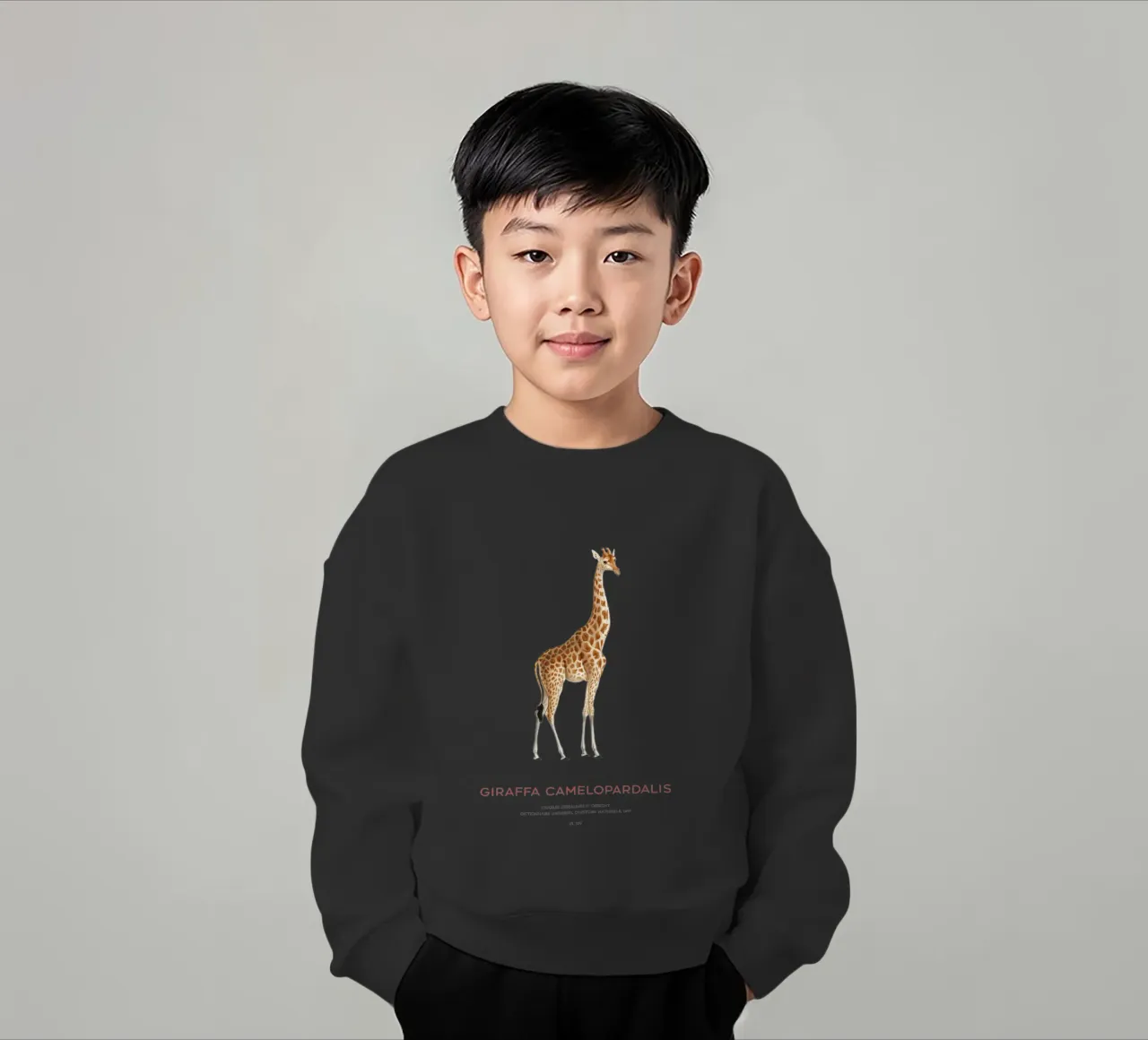 Giraffe or Giraffa Camelopardalis felpa bambino da Vintagrafica