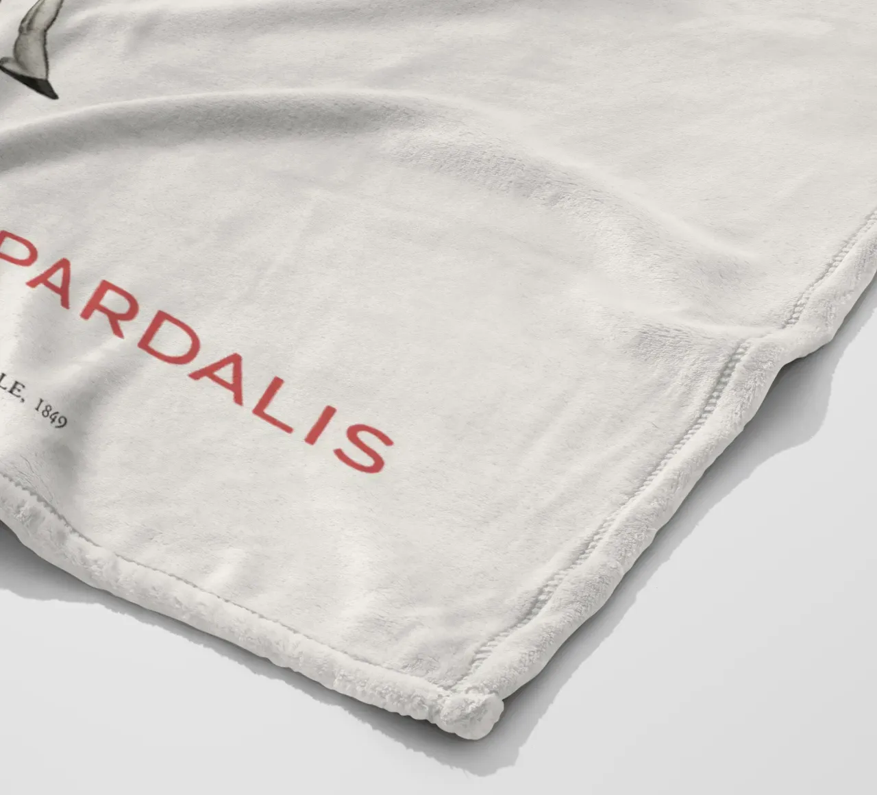 Giraffe or Giraffe Camelopardalis Fleecedecke von Vintagrafica