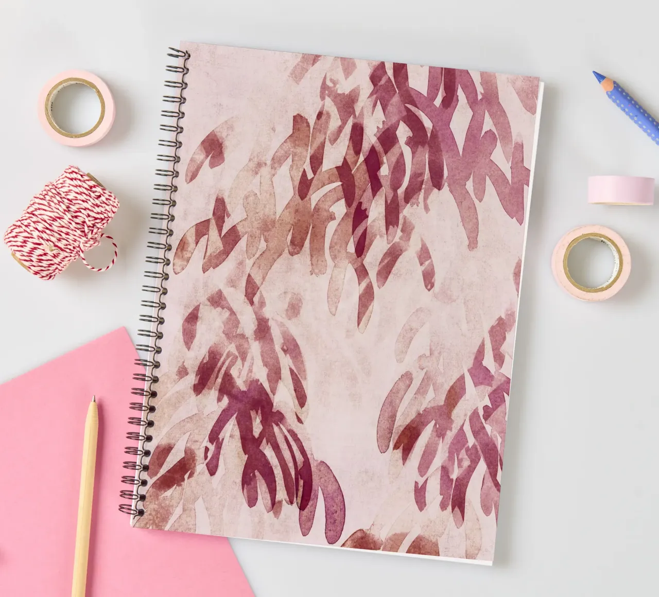 FP 2 autumn colors spiral notebook by IRIS LEHNHARDT FINE ART