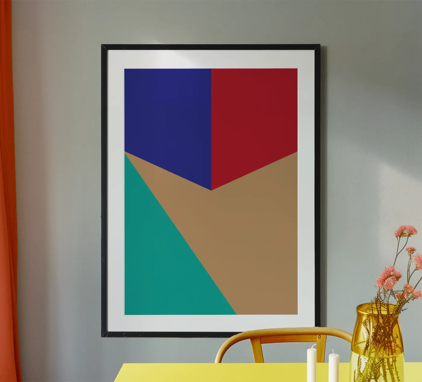 vettore lineare poster da olivebee