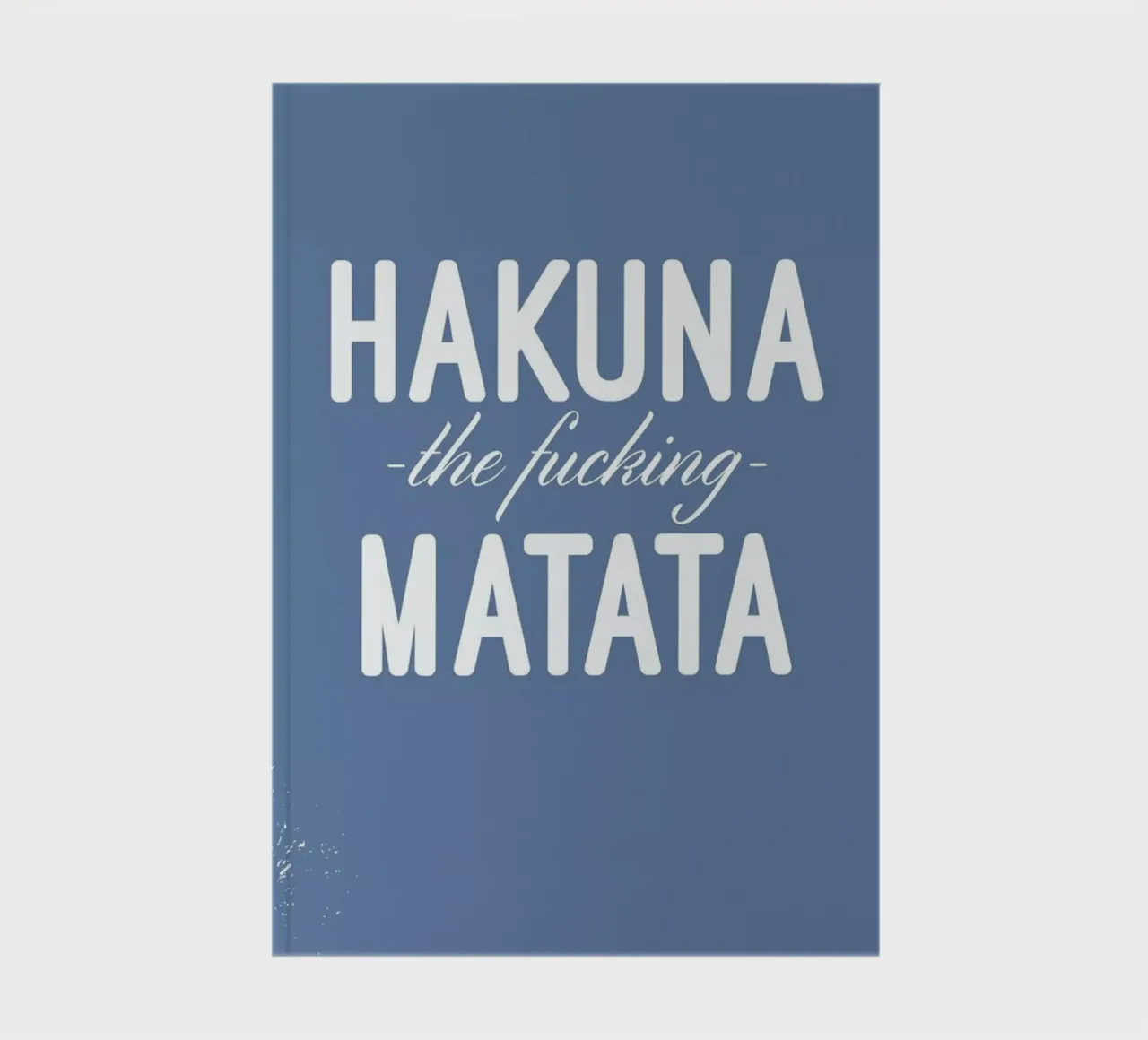 Hakuna Matata carnet de notes de LeDieg