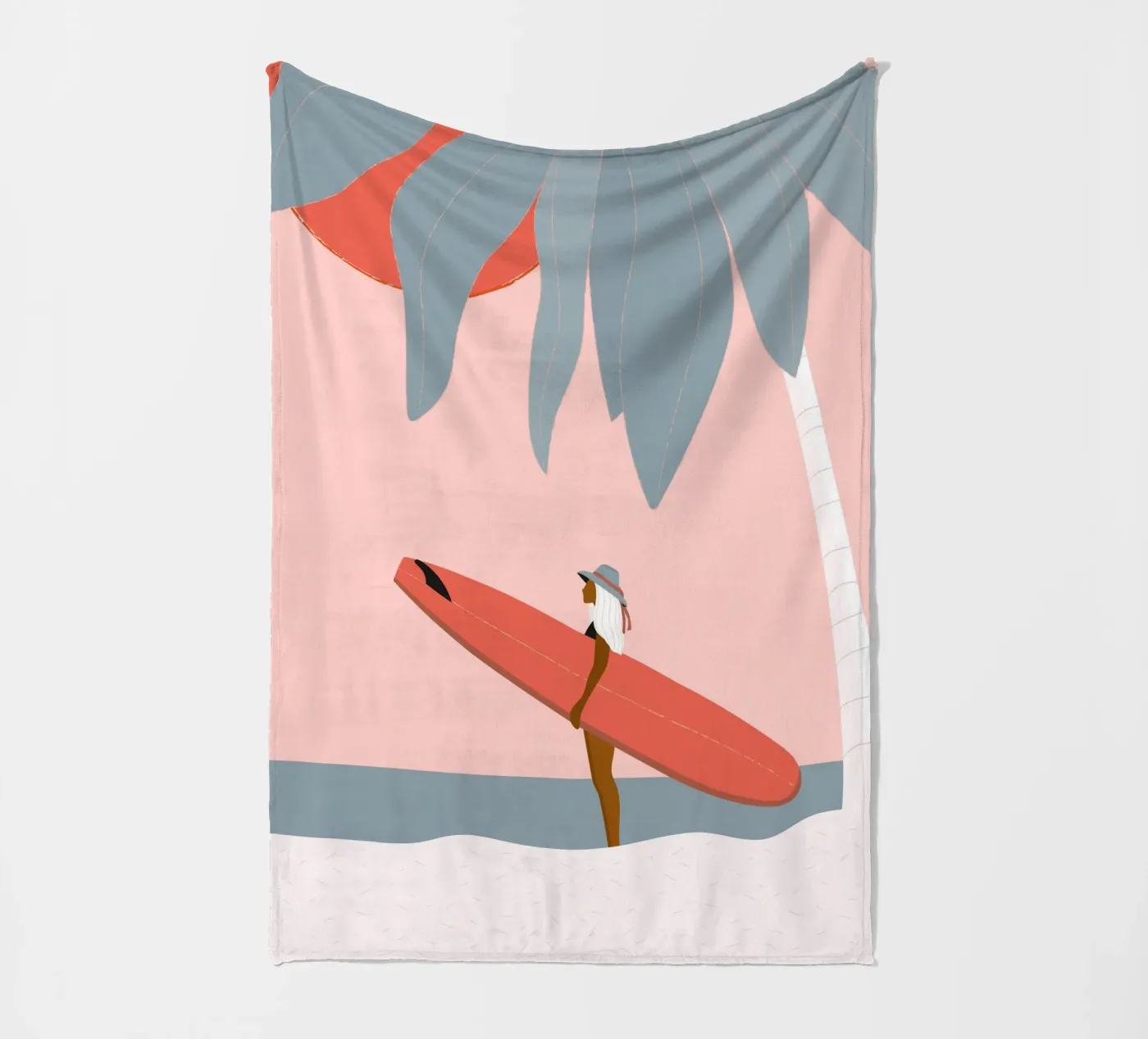 Surf e sole coperta in pile da Tamsen Design