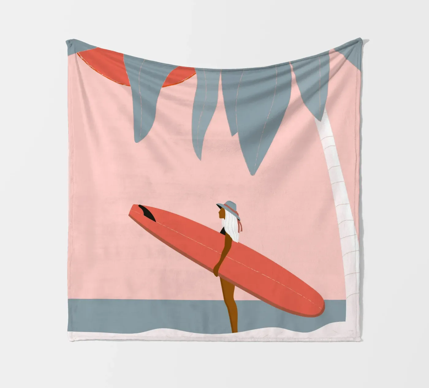 Surf e sole coperta in pile da Tamsen Design