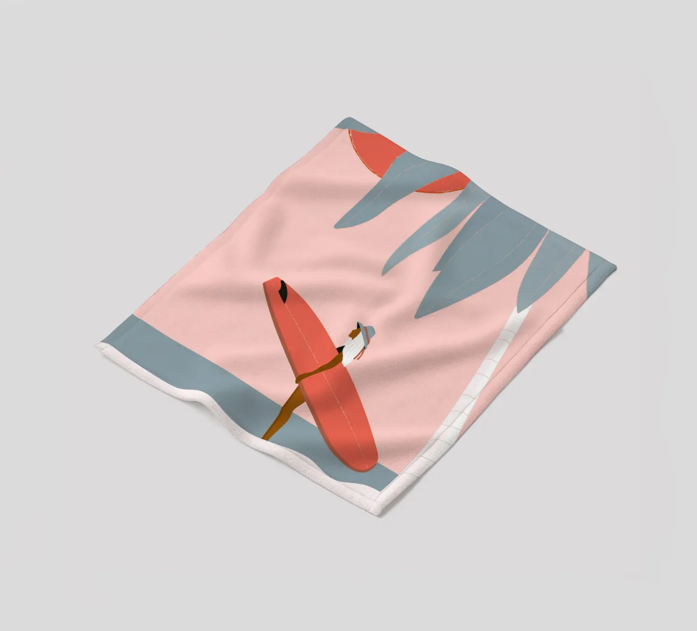 Surf e sole coperta in pile da Tamsen Design