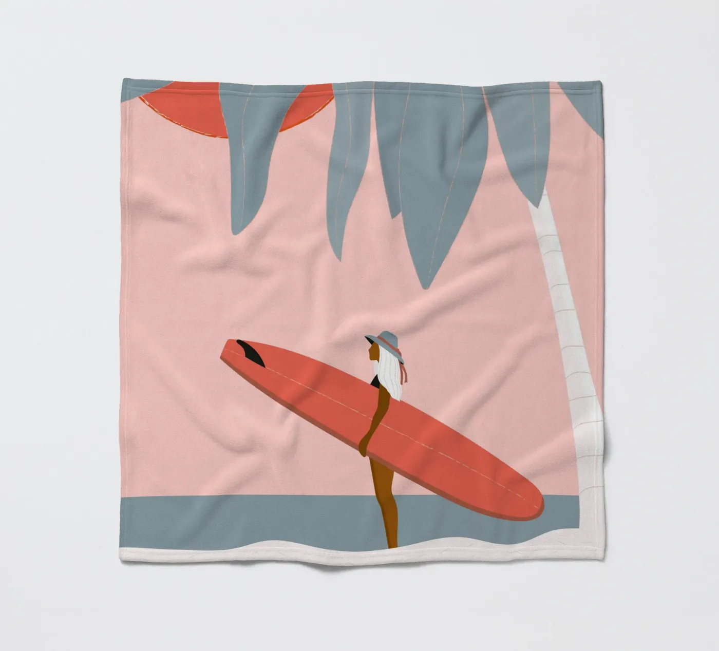 Surf e sole coperta in pile da Tamsen Design