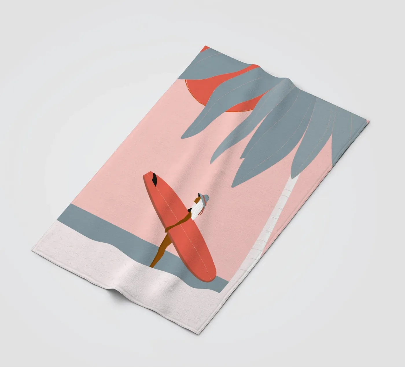 Surf e sole coperta in pile da Tamsen Design