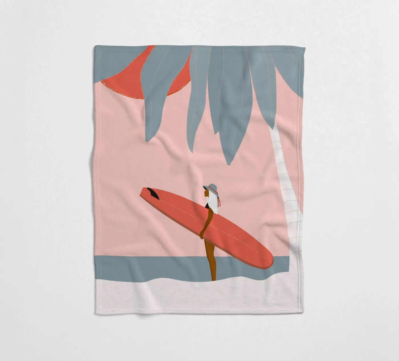 Surf e sole coperta in pile da Tamsen Design