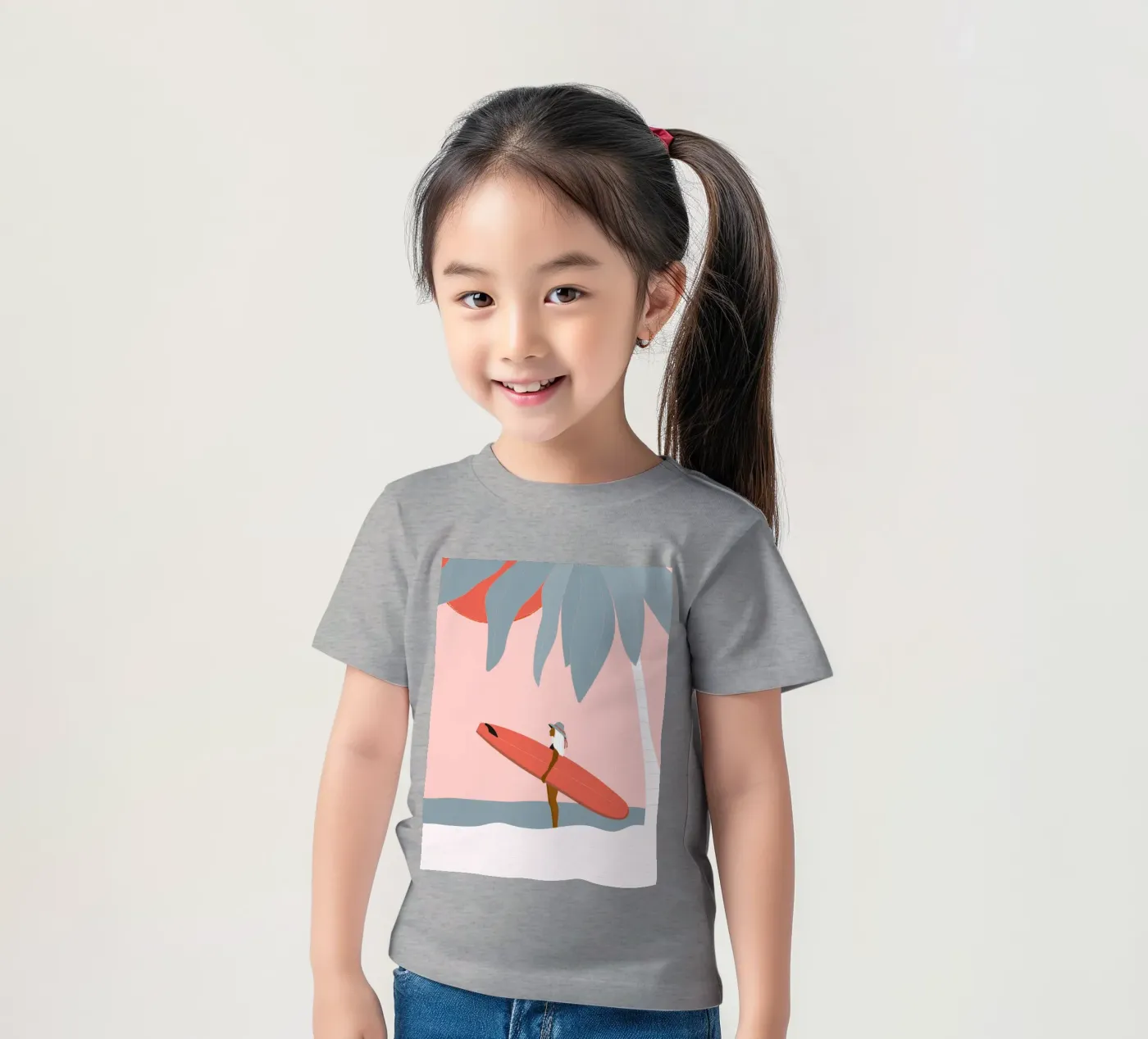 Surf e sole t-shirt bambini da Tamsen Design