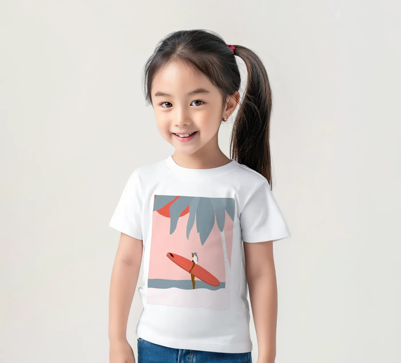 Surf e sole t-shirt bambini da Tamsen Design