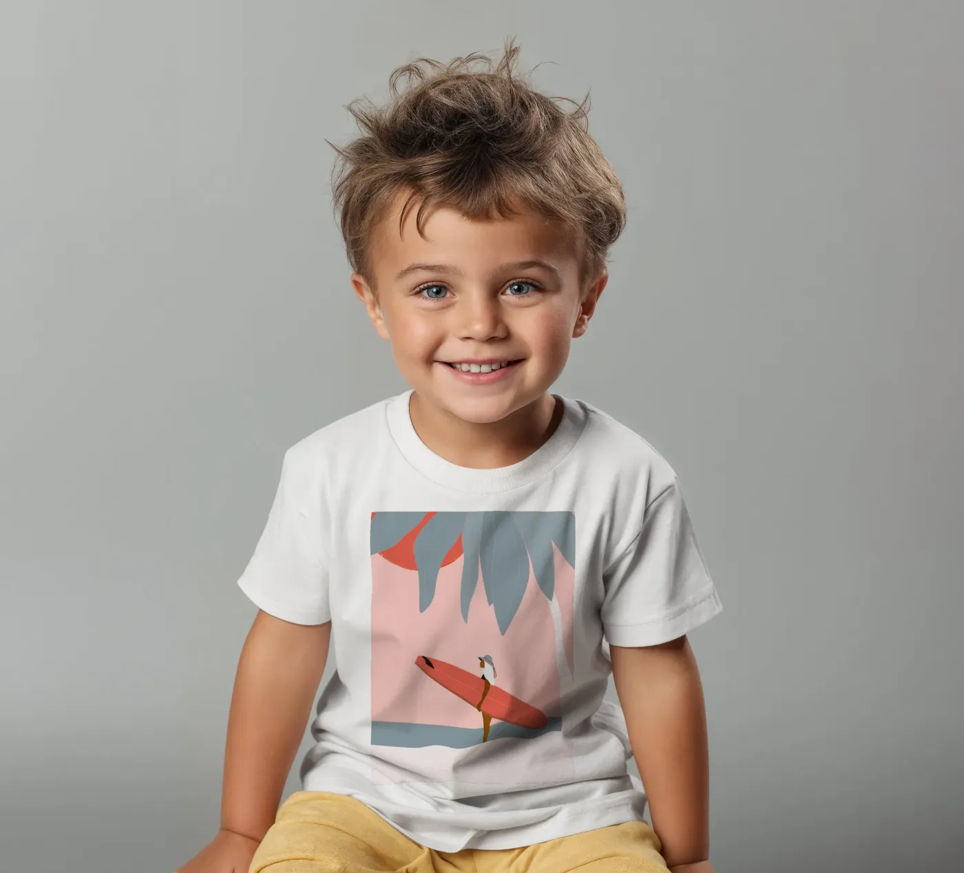Surf e sole t-shirt bambini da Tamsen Design