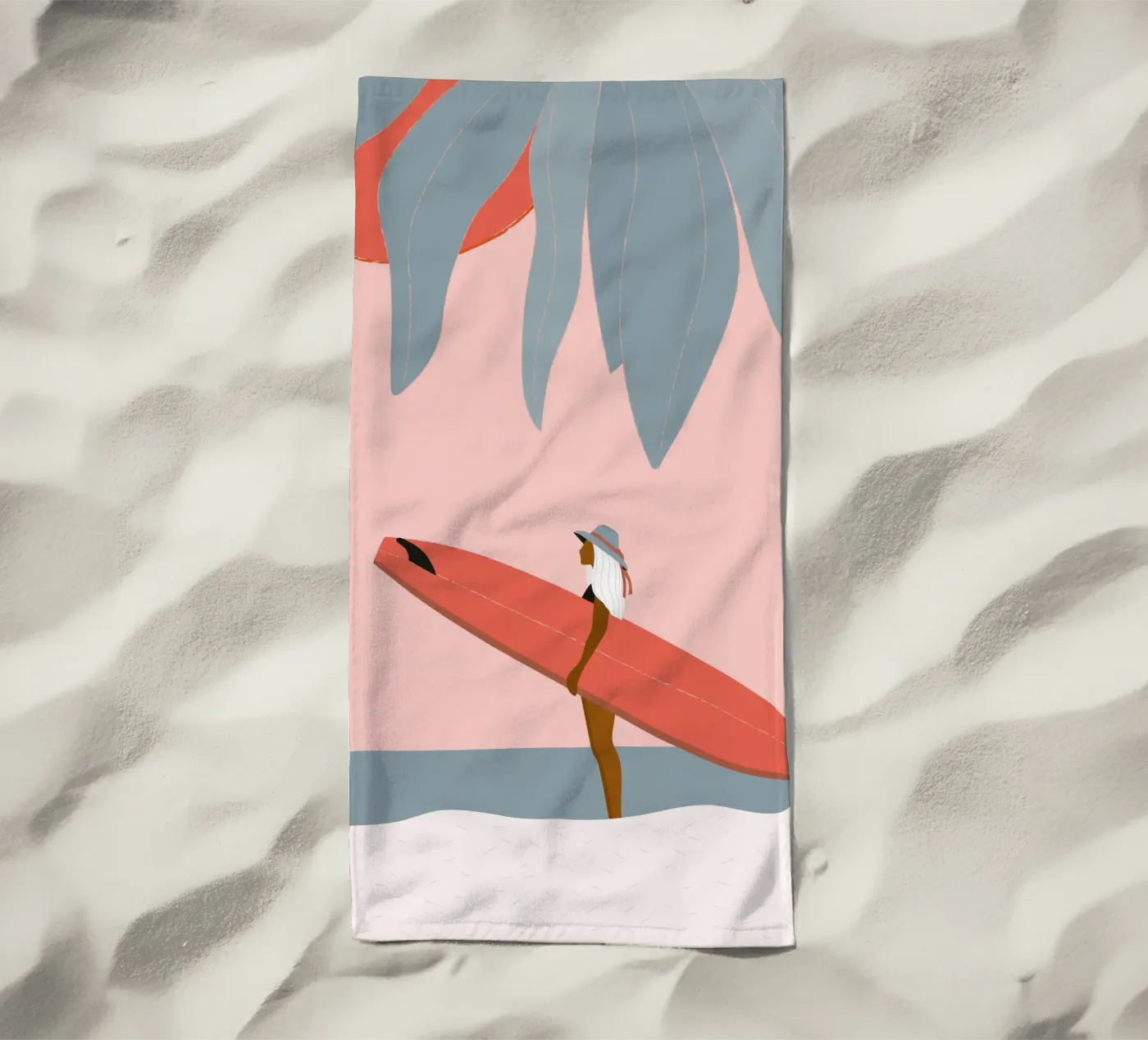 Surf e sole telo mare da Tamsen Design