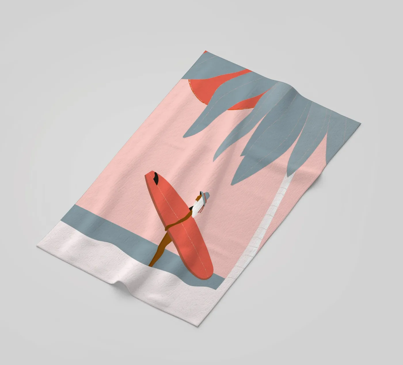 Surf e sole telo mare da Tamsen Design