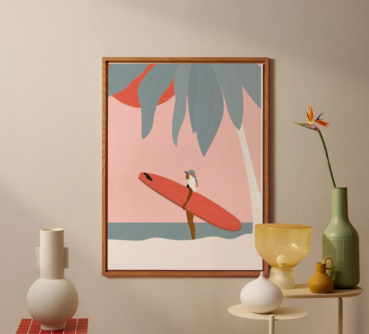 Surf e sole pannello forex da Tamsen Design