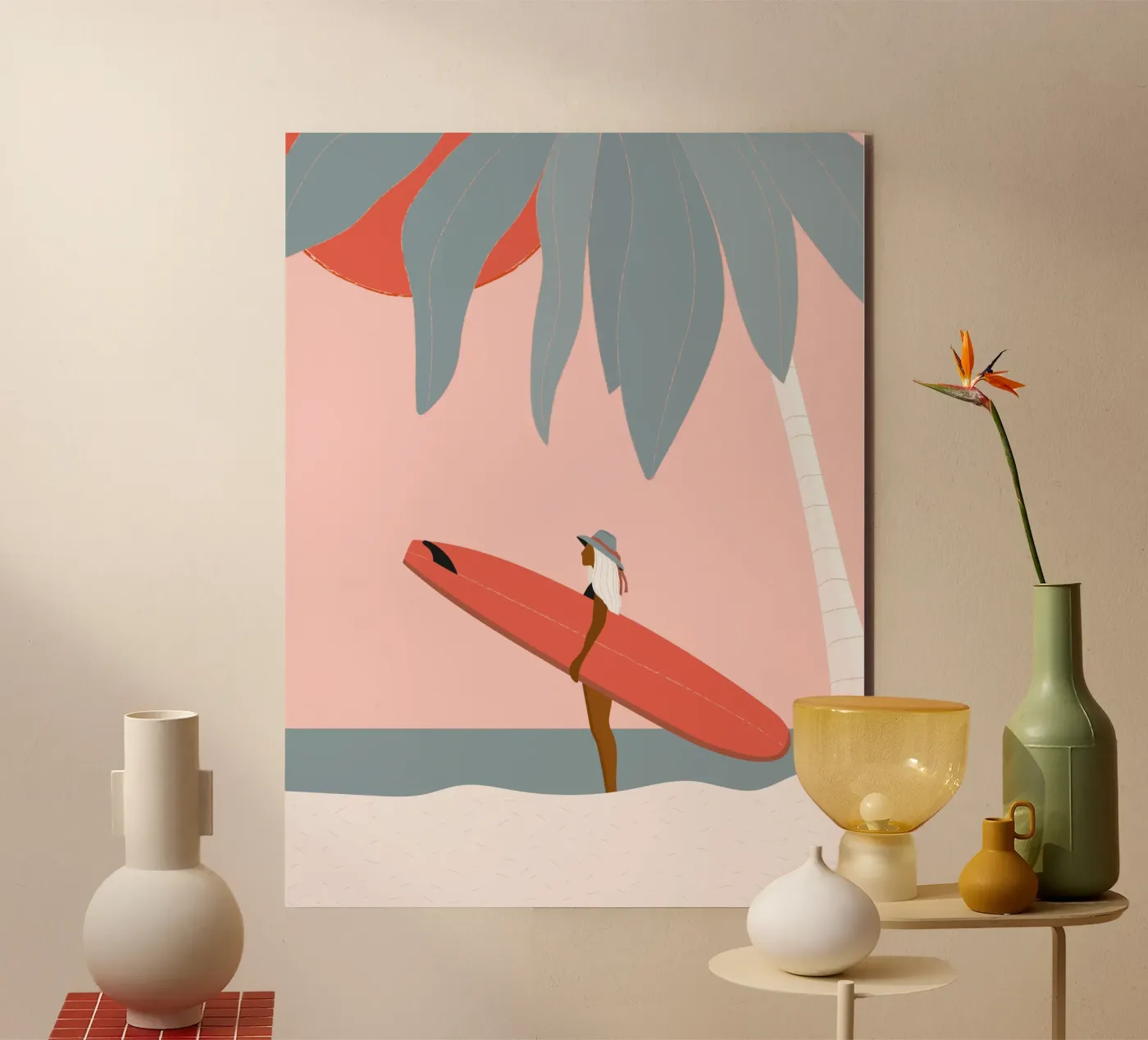 Surf e sole pannello forex da Tamsen Design