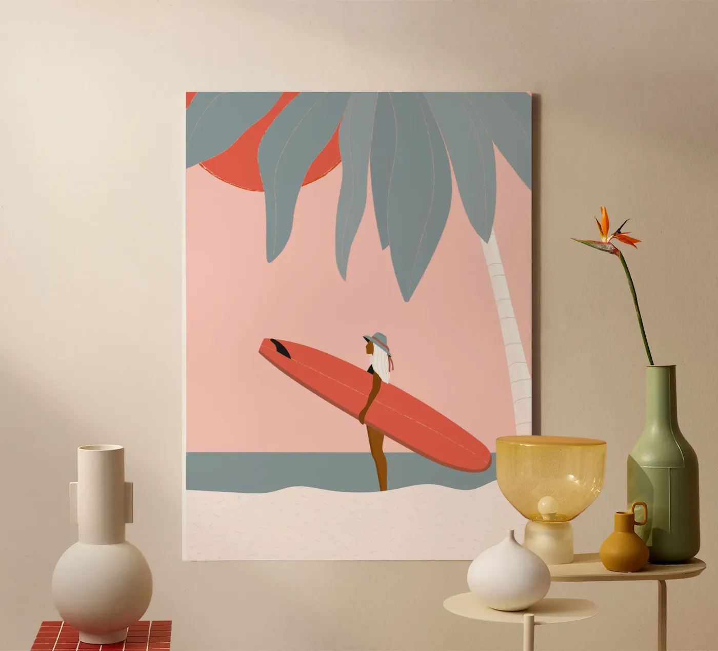 Surf e sole tela da Tamsen Design