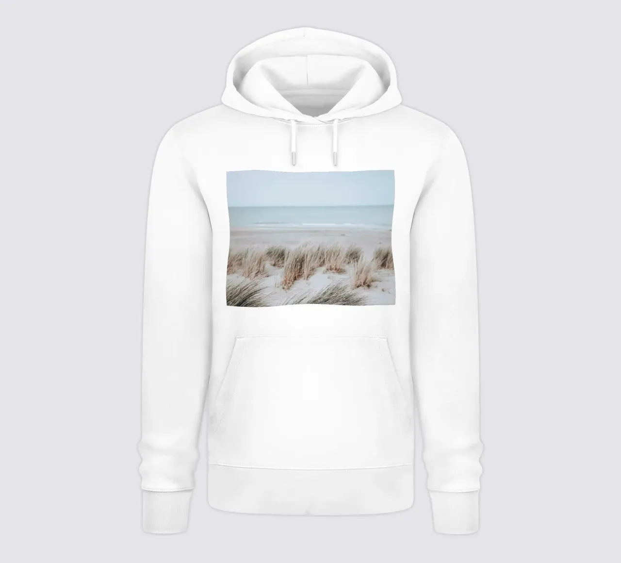Stranddünen und Meer – Natürliche Küstenlandschaft Hoodie von Whole©