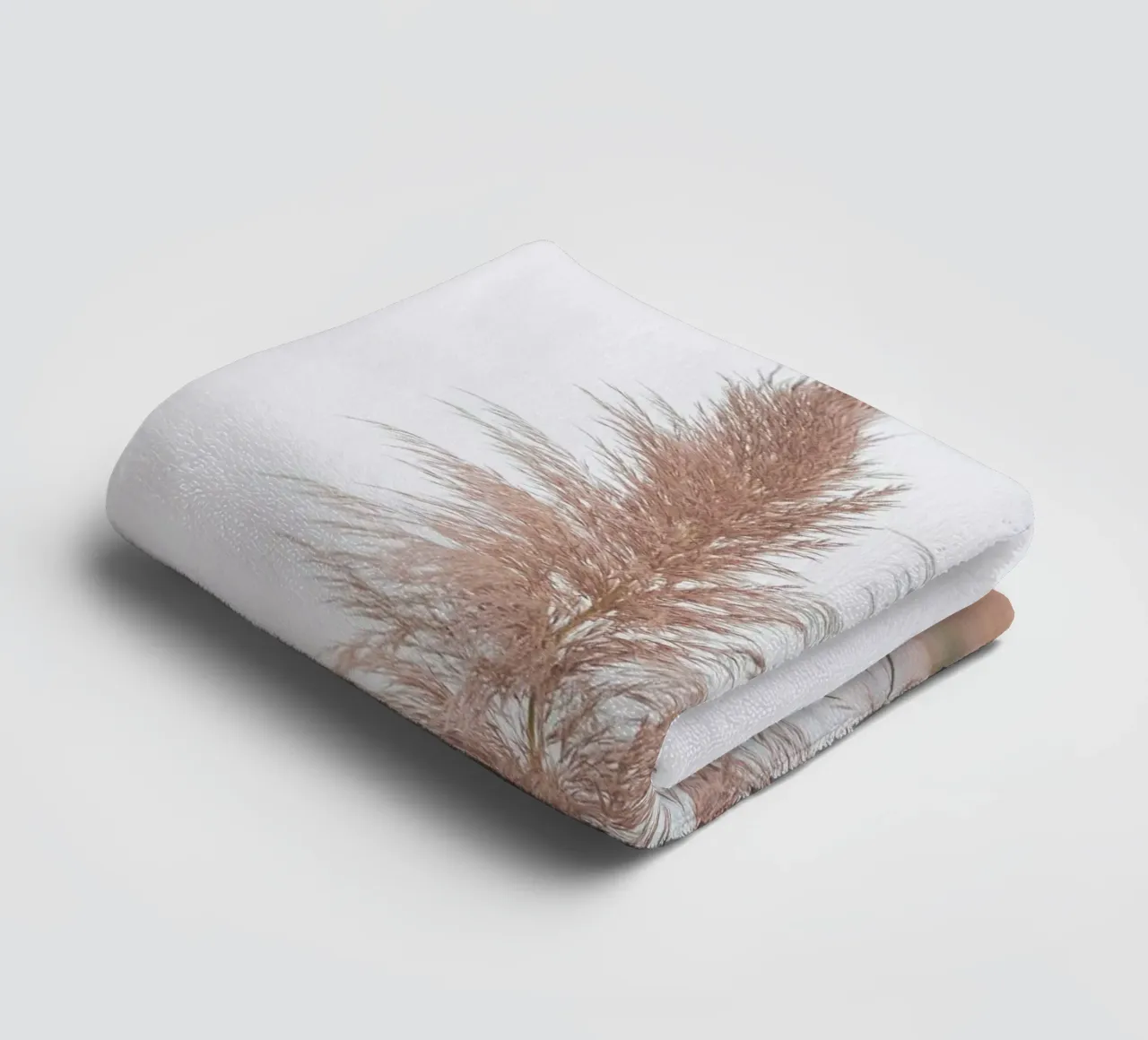 Pampas grass in the wind - natural elegance towel by Whole©