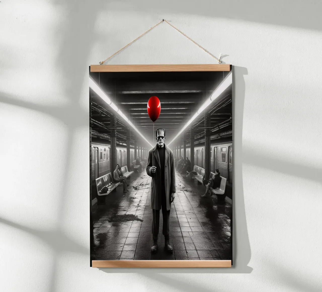 Party poster con telaio in alluminio da Art Unleashed
