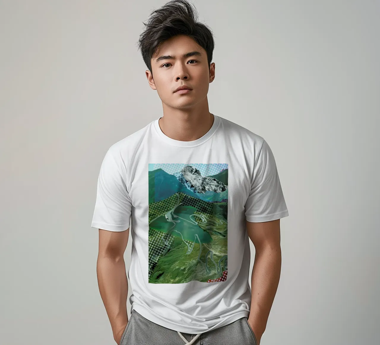 Experimente am Berg 13 t-shirt da Marko Köppe