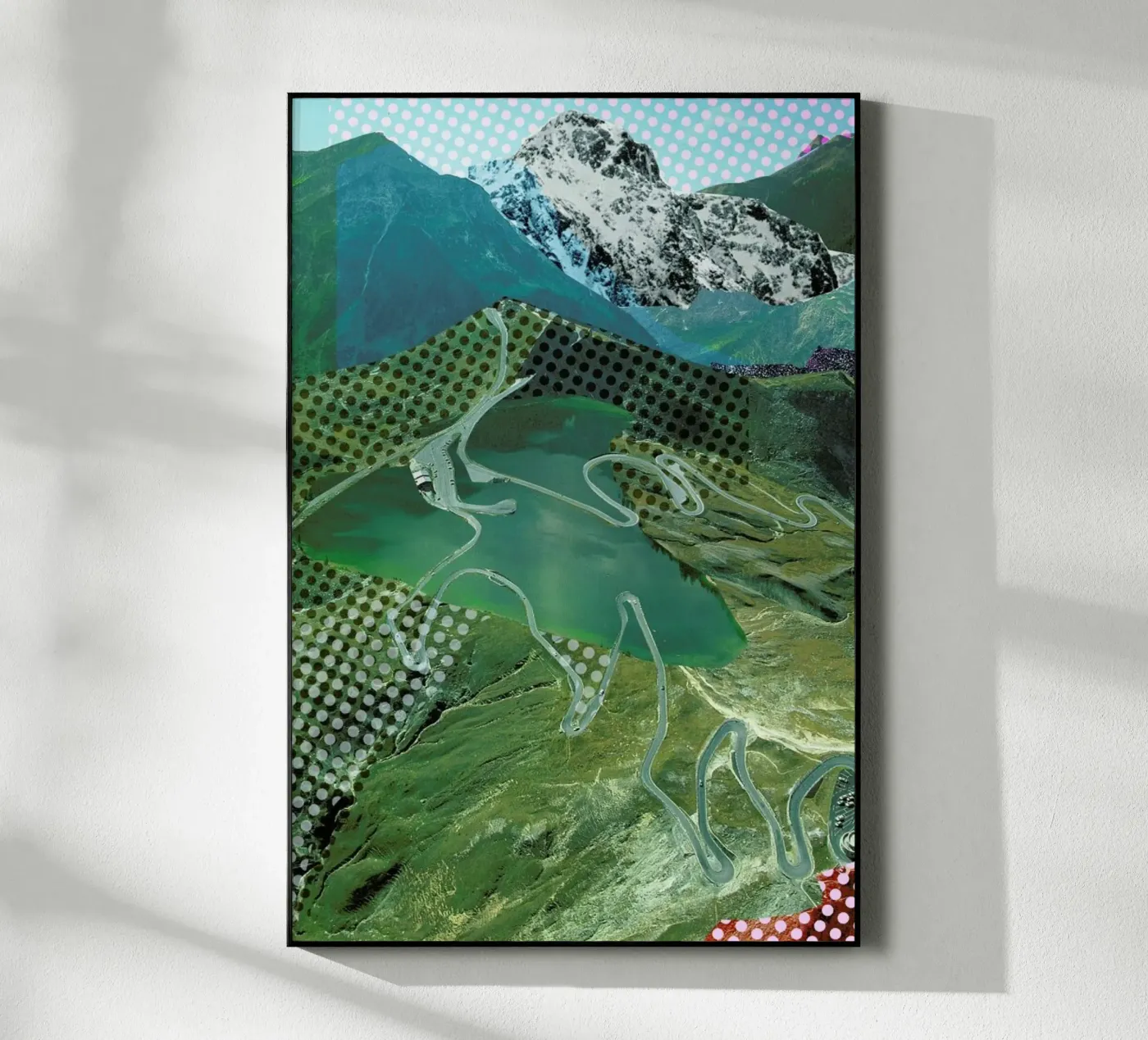 Experimente am Berg 13 plexiglass da Marko Köppe