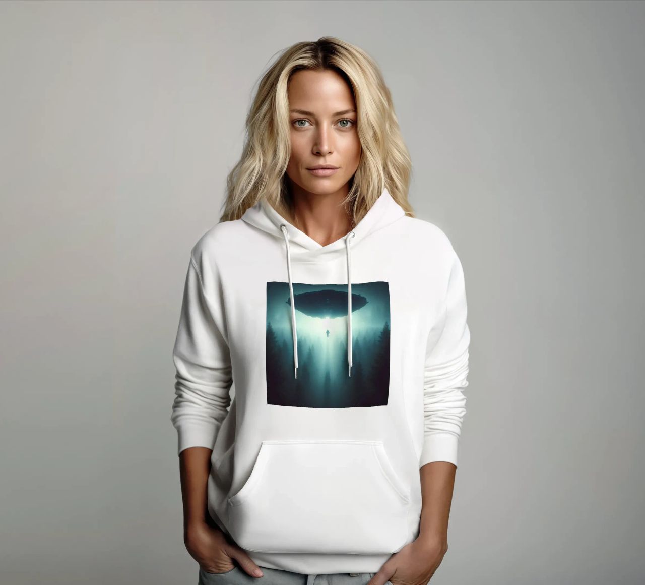 Truth felpa con cappuccio da Art Unleashed